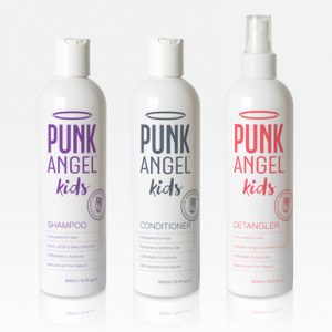 Punk Angel Kids Trio Pack (Shampoo, Conditioner, Detangler)